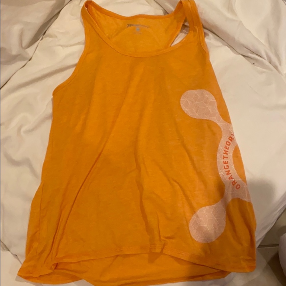 Orange theory Razorback tank